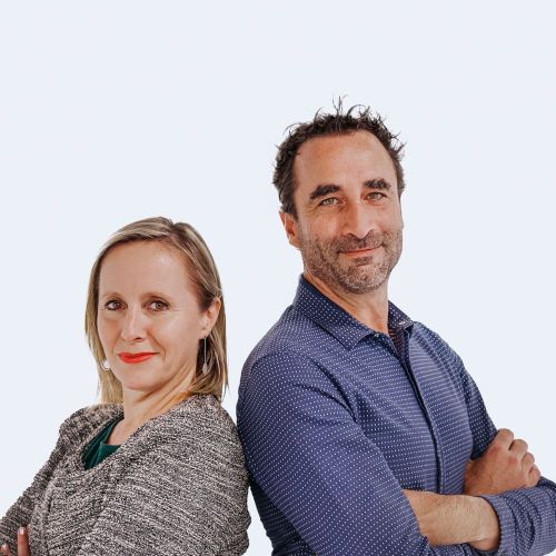 Stéphanie Milcent et Frank Tortel