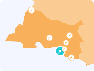 Carte Provence-Alpes-Côte d'Azur